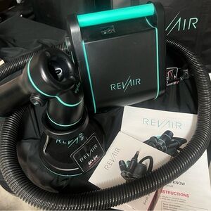 RevAir Reverse-Air Professional Electric Hair Dryer w/ stand and carrying case